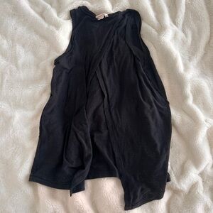 Open back workout tank